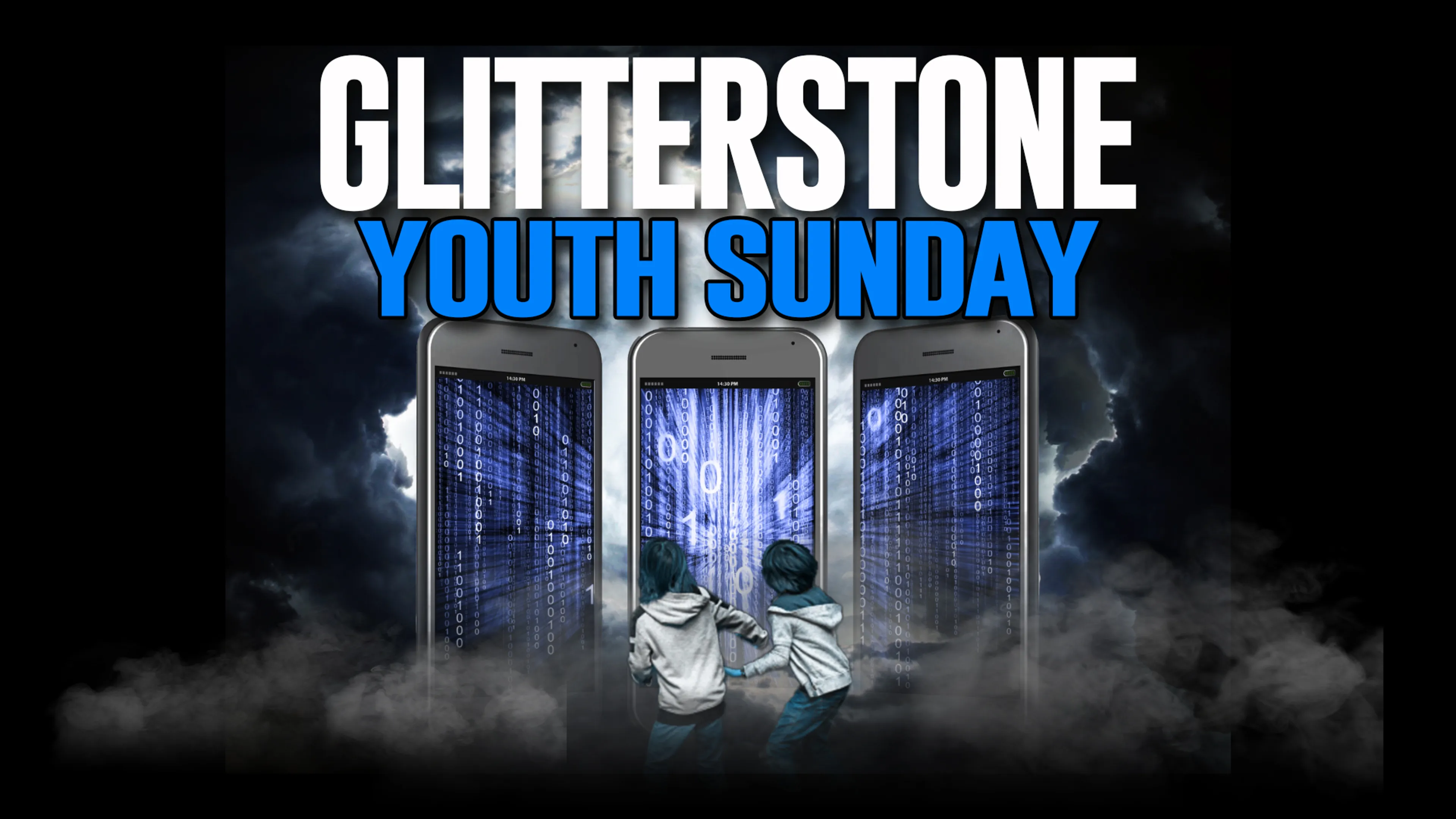 Glitterstone Youth Sunday poster